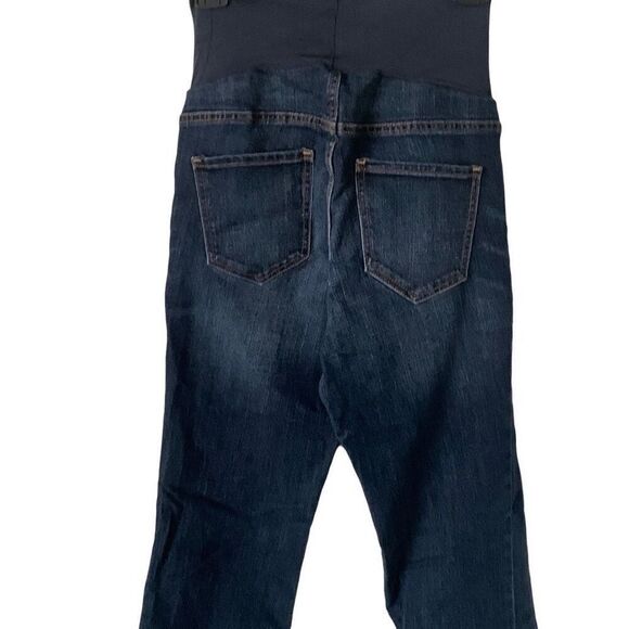 Pre Owned Women’s Old Navy Maternity Full Panel Boot Cut Jeans Sz 4 Classic - Picture 4 of 12
